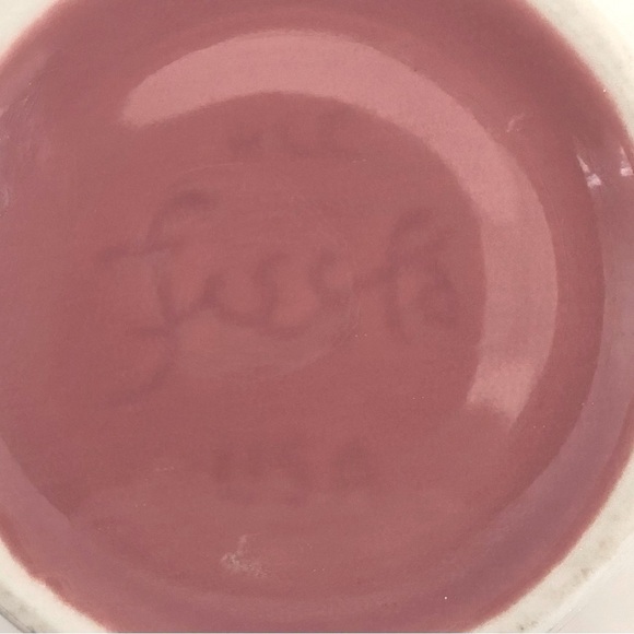 VTG Fiestaware Rose Pink Retired Ring Handle Mug~Collectible - Picture 2 of 8